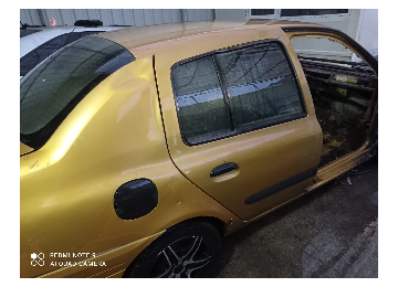 Clio-2 Sağ Arka Kapı